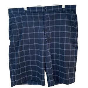 Nike Black and Gray Flat Front Shorts Size 36 Waist. Excellent Condition.